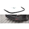 Maxton - Arriere Splitter (avec une barre verticale) Toyota Avensis Wagon Mk3 Facelift Noir Brillant