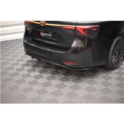Maxton - Arriere Lame (avec une barre verticale) Toyota Avensis Wagon Mk3 Facelift Noir Brillant