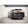 Maxton - Arriere Lame (avec une barre verticale) Toyota Avensis Wagon Mk3 Facelift Noir Brillant
