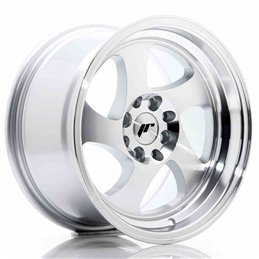 JR Wheels JR15 15x8 ET20 4x100/108 Machined Silver