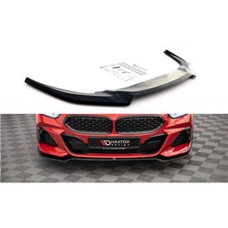 Maxton - Lame Du Pare-Chocs Avant V.2 BMW Z4 M40i / M-Pack G29 Noir Brillant