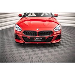 Maxton - Lame Du Pare-Chocs Avant V.2 BMW Z4 M40i / M-Pack G29 Noir Brillant