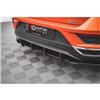Maxton - Street Pro Central Diffuseur Arriere Volkswagen T-Roc Mk1 Noir-Rouge