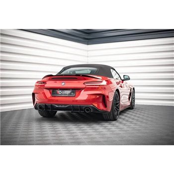 Maxton - Street Pro Central Diffuseur Arriere BMW Z4 M-Pack G29 Noir-Rouge