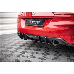 Maxton - Street Pro Central Diffuseur Arriere BMW Z4 M-Pack G29 Noir-Rouge