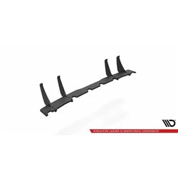 Maxton - Street Pro Central Diffuseur Arriere BMW Z4 M-Pack G29 Noir-Rouge