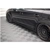 Maxton - Rajouts Des Bas De Caisse Toyota Avensis Mk3 Facelift Noir Brillant