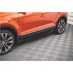 Maxton - Rajouts Des Bas De Caisse Volkswagen T-Roc Mk1 Noir Brillant
