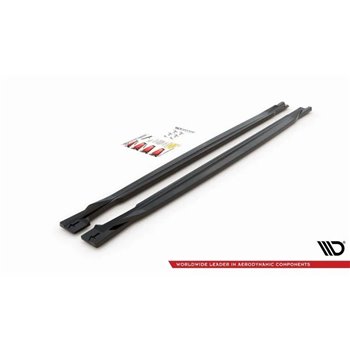 Maxton - Rajouts Des Bas De Caisse Volkswagen T-Roc Mk1 Noir Brillant