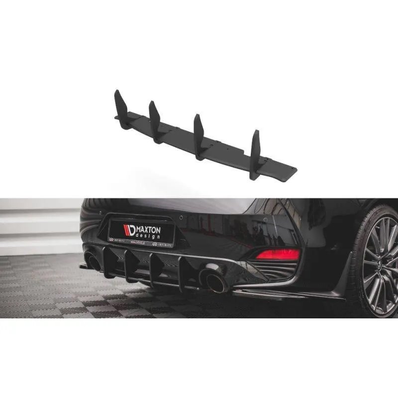 Maxton - Street Pro Central Diffuseur Arriere Infiniti Q60 S Mk2 Noir