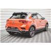 Maxton - Diffuseur Arrière Complet Volkswagen T-Roc Mk1 Noir Brillant