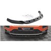Maxton - Lame Du Pare-Chocs Avant V.1 Volkswagen T-Roc Mk1 Noir Brillant