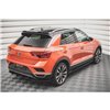 Maxton - Lames De Pare-Chocs Arrière Latérales Volkswagen T-Roc Mk1 Noir Brillant