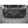 Maxton - Lame Du Pare-Chocs Avant Infiniti Q60 S Mk2 Noir Brillant