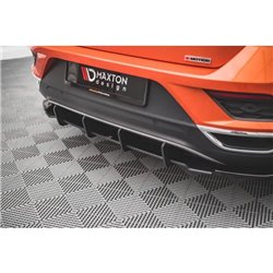 Maxton - Street Pro Central Diffuseur Arriere Volkswagen T-Roc Mk1 Noir