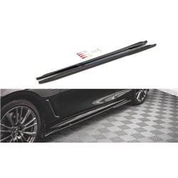 Maxton - Rajouts Des Bas De Caisse Infiniti Q60 S Mk2 Noir Brillant