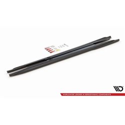 Maxton - Rajouts Des Bas De Caisse Infiniti Q60 S Mk2 Noir Brillant