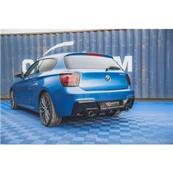 Maxton - Rajout Du Pare-Chocs Arriere V.1 BMW M135i F20 Noir Brillant