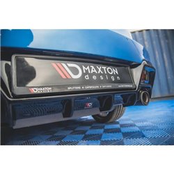 Maxton - Rajout Du Pare-Chocs Arriere V.1 BMW M135i F20 Noir Brillant