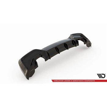 Maxton - Rajout Du Pare-Chocs Arriere V.1 BMW M135i F20 Noir Brillant