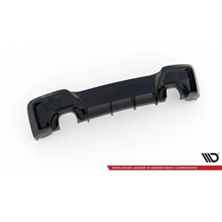 Maxton - Rajout Du Pare-Chocs Arriere V.1 BMW M135i F20 Noir Brillant