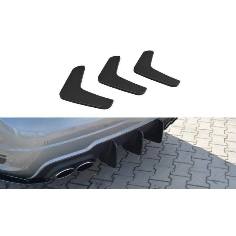Maxton - DIFFUSEUR ARRIERE v.1 Mercedes C W204 AMG-Line (FACELIFT)