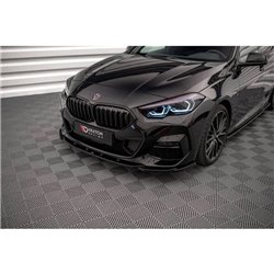 Maxton - Lame Du Pare-Chocs Avant V.1 BMW 2 Gran Coupe M-Pack / M235i F44 Noir Brillant