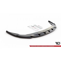 Maxton - Lame Du Pare-Chocs Avant V.1 BMW 2 Gran Coupe M-Pack / M235i F44 Noir Brillant