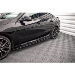 Maxton - Rajouts Des Bas De Caisse V.2 BMW 2 Gran Coupe M-Pack / M235i F44 Noir Brillant