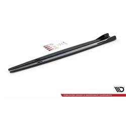 Maxton - Rajouts Des Bas De Caisse V.2 BMW 2 Gran Coupe M-Pack / M235i F44 Noir Brillant