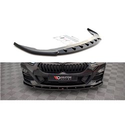 Maxton - Lame Du Pare-Chocs Avant V.2 BMW 2 Gran Coupe M-Pack / M235i F44 Noir Brillant