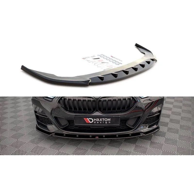 Maxton - Lame Du Pare-Chocs Avant V.2 BMW 2 Gran Coupe M-Pack / M235i F44 Noir Brillant