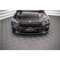 Maxton - Lame Du Pare-Chocs Avant V.2 BMW 2 Gran Coupe M-Pack / M235i F44 Noir Brillant