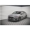 Maxton - Lame Du Pare-Chocs Avant V.2 Ford Mondeo ST-Line Mk5 Facelift Noir Brillant