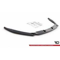 Maxton - Lame Du Pare-Chocs Avant V.2 Ford Mondeo ST-Line Mk5 Facelift Noir Brillant