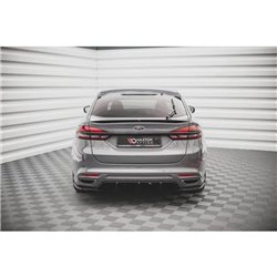 Maxton - Diffuseur Arrière Complet Ford Mondeo ST-Line Mk5 Facelift Noir Brillant