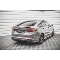 Maxton - Diffuseur Arrière Complet Ford Mondeo ST-Line Mk5 Facelift Noir Brillant