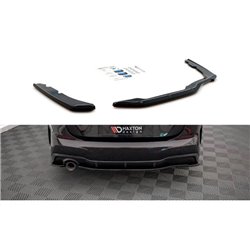 Maxton - Lames De Pare-Chocs Arrière Latérales BMW 2 Gran Coupe M-Pack F44 Noir Brillant