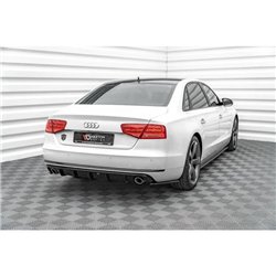 Maxton - Diffuseur Arrière Complet Audi A8 D4 Noir Brillant