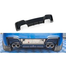Maxton - Rajout Du Pare-Chocs Arriere V.2 BMW M135i F20 Noir Brillant
