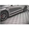Maxton - Rajouts Des Bas De Caisse Ford Mondeo ST-Line Mk5 Facelift Noir Brillant