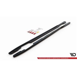 Maxton - Rajouts Des Bas De Caisse Ford Mondeo ST-Line Mk5 Facelift Noir Brillant