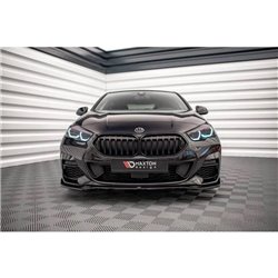 Maxton - Lame Du Pare-Chocs Avant V.3 BMW 2 Gran Coupe M-Pack / M235i F44 Noir Brillant