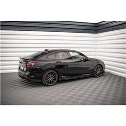Maxton - Rajouts Des Bas De Caisse V.1 BMW 2 Gran Coupe M-Pack / M235i F44 Noir Brillant