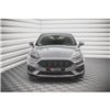 Maxton - Lame Du Pare-Chocs Avant V.1 Ford Mondeo ST-Line Mk5 Facelift Noir Brillant