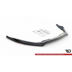 Maxton - Lame Du Pare-Chocs Avant V.1 Ford Mondeo ST-Line Mk5 Facelift Noir Brillant