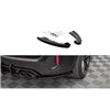 Maxton - Lames De Pare-Chocs Arrière Latérales BMW X5 M F85 Noir Brillant