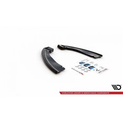 Maxton - Lames De Pare-Chocs Arrière Latérales BMW X5 M F85 Noir Brillant