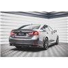 Maxton - Arriere Lame (avec une barre verticale) Lexus GS F Sport Hybrid Mk4 (L10) Noir Brillant
