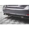 Maxton - Arriere Lame (avec une barre verticale) Lexus GS F Sport Hybrid Mk4 (L10) Noir Brillant
